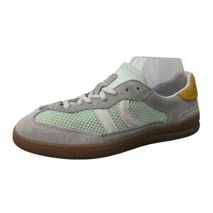 Coolway Baresi Light Green Suede & Mesh Sneakers Women's Size 8